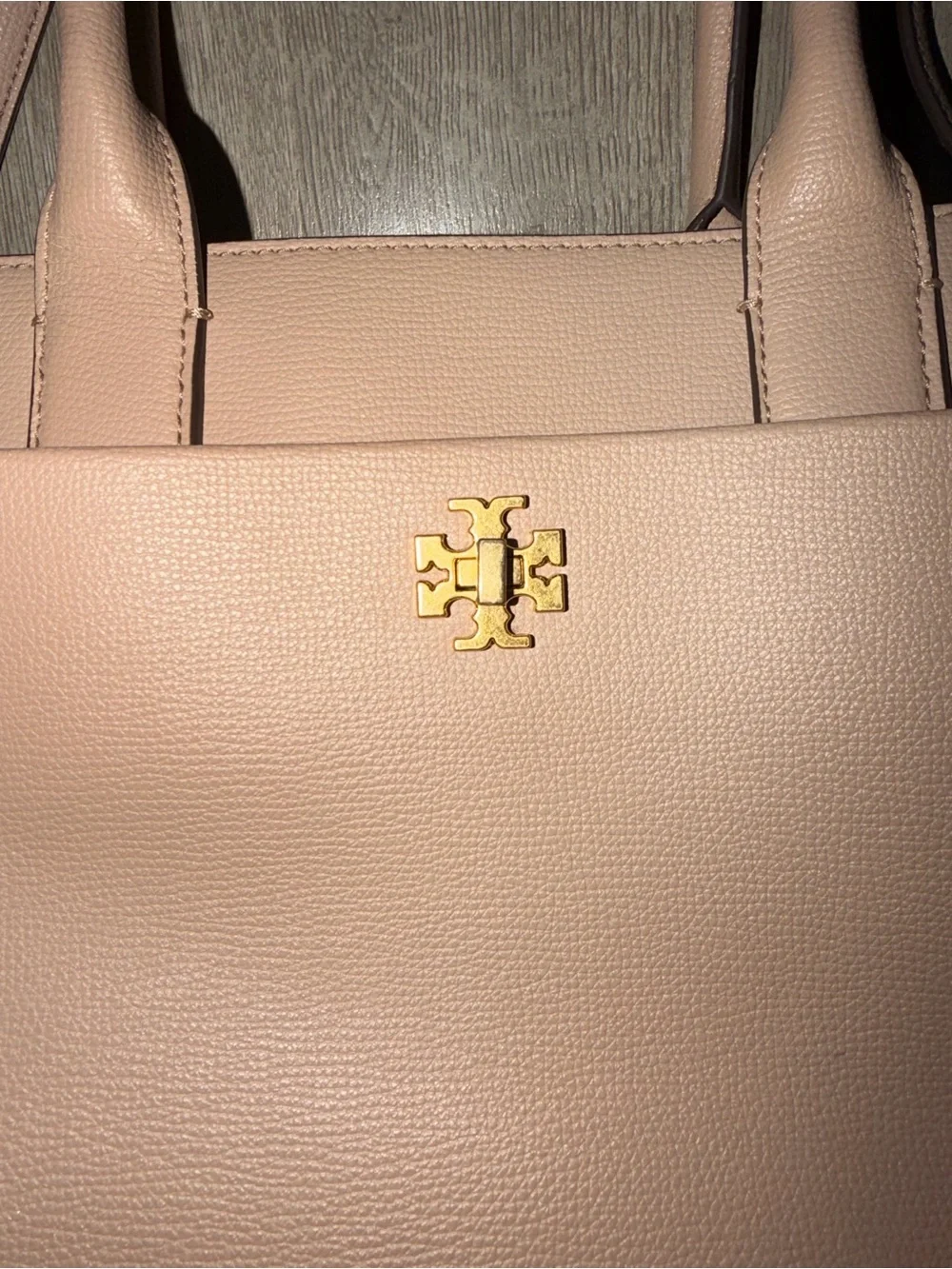Tory Burch Leather Tote with Crossbody Strap